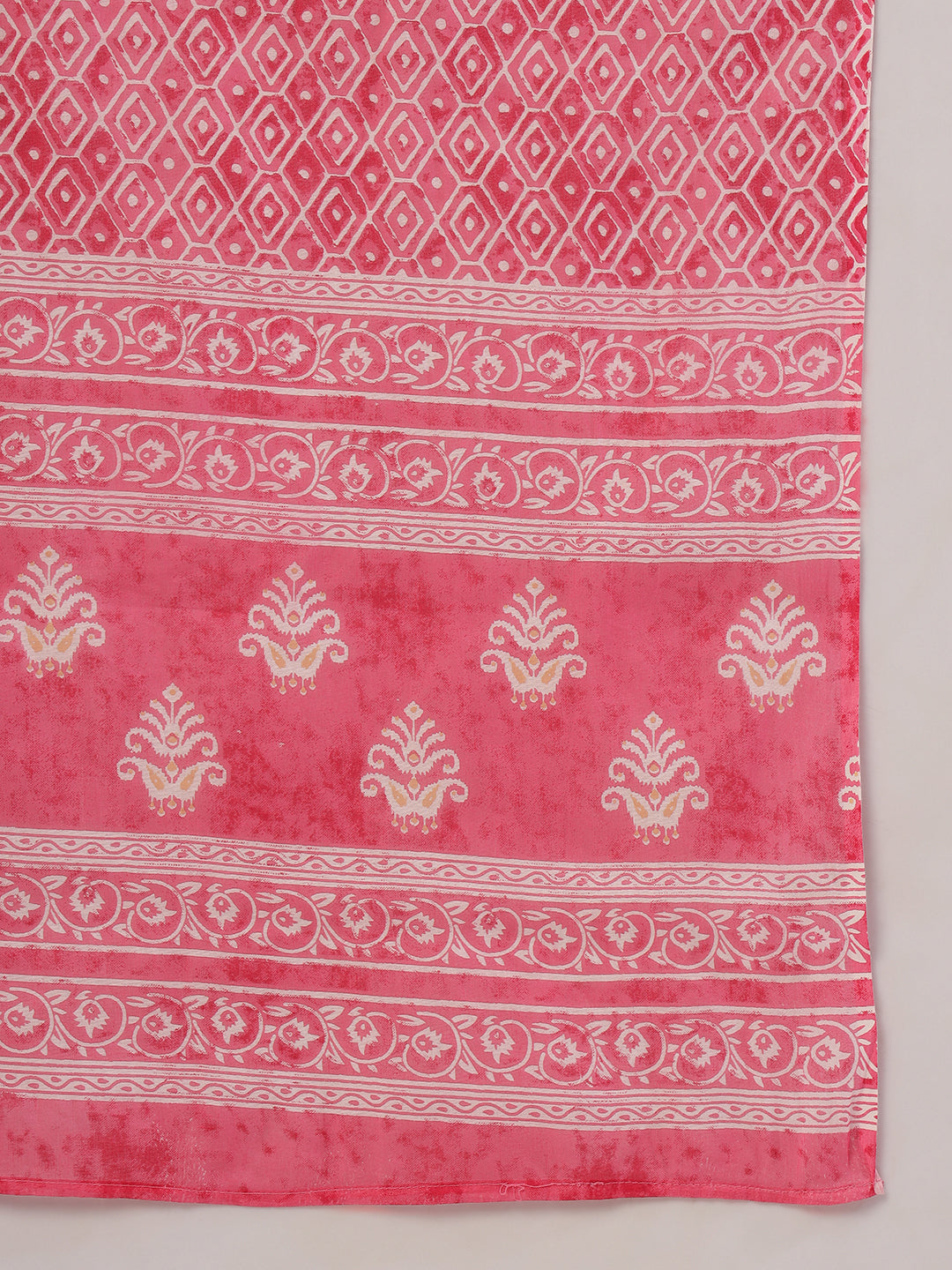 Pink Jugni Printed Suit Set